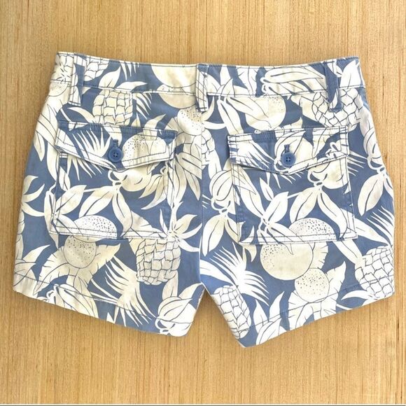 Victoria’s Secret blue white pineapple pattern shorts - Picture 2 of 12